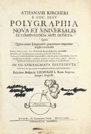 Item #003651 Polygraphia nova et universalis ex combinatoria arte detecta qua quivis etiam...