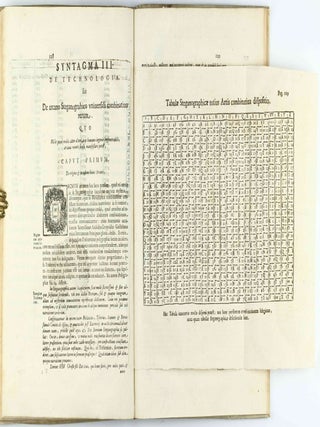 Polygraphia nova et universalis ex combinatoria arte detecta qua quivis etiam linguarum quantumuis imperitus triplici methodo. . . Appendix apologetica.
