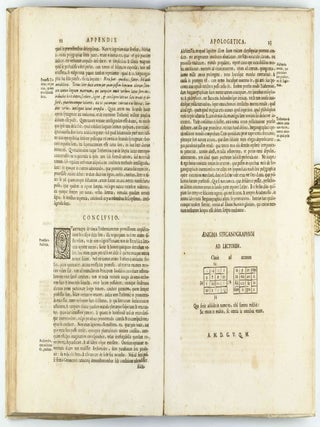 Polygraphia nova et universalis ex combinatoria arte detecta qua quivis etiam linguarum quantumuis imperitus triplici methodo. . . Appendix apologetica.