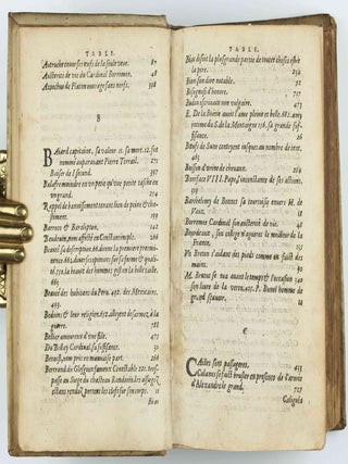 Livre des essais . . . Divise en deux parties. Derniere edition augmentee de deux tables.