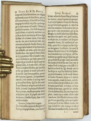 Livre des essais . . . Divise en deux parties. Derniere edition augmentee de deux tables.