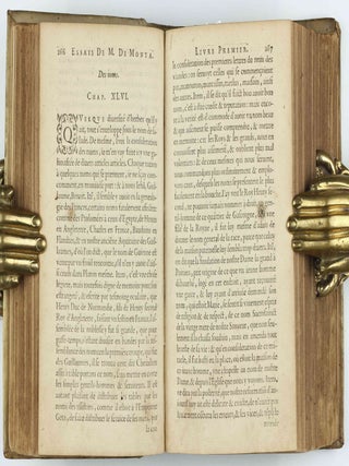 Livre des essais . . . Divise en deux parties. Derniere edition augmentee de deux tables.