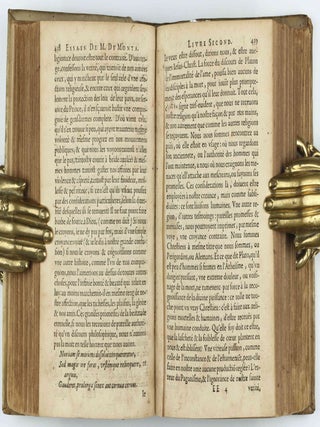 Livre des essais . . . Divise en deux parties. Derniere edition augmentee de deux tables.