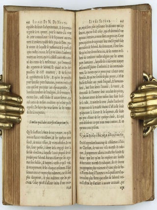 Livre des essais . . . Divise en deux parties. Derniere edition augmentee de deux tables.