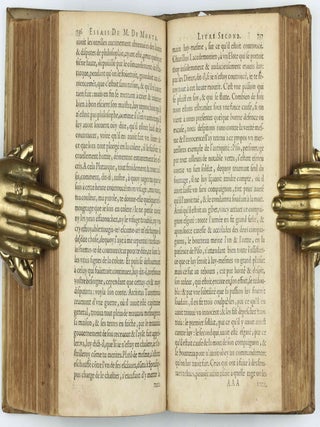Livre des essais . . . Divise en deux parties. Derniere edition augmentee de deux tables.