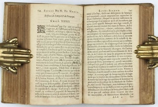 Livre des essais . . . Divise en deux parties. Derniere edition augmentee de deux tables.