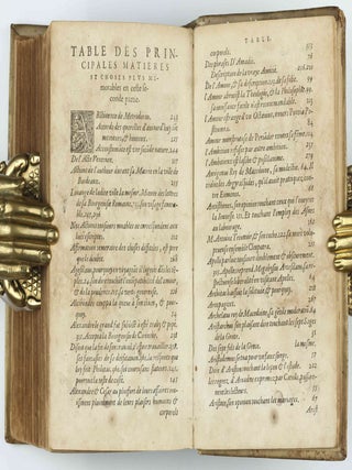 Livre des essais . . . Divise en deux parties. Derniere edition augmentee de deux tables.
