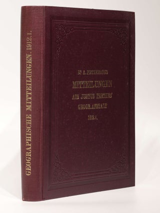 Item #003654 Die Entstehung der Kontinente. In: Dr. A. Petermanns Mitteilungen aus Justus...
