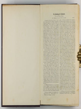 Die Entstehung der Kontinente. In: Dr. A. Petermanns Mitteilungen aus Justus Perthes' geographischer Anstalt 58/1, 1912, pp. 185-195, 253-256, 305-309, folding plate/map and text illustrations.