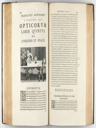 Opticorum libri sex Philosophis iuxta ac Mathematicis utiles. Optica Agvilonii.