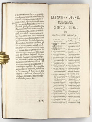 Opticorum libri sex Philosophis iuxta ac Mathematicis utiles. Optica Agvilonii.