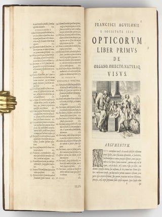 Opticorum libri sex Philosophis iuxta ac Mathematicis utiles. Optica Agvilonii.
