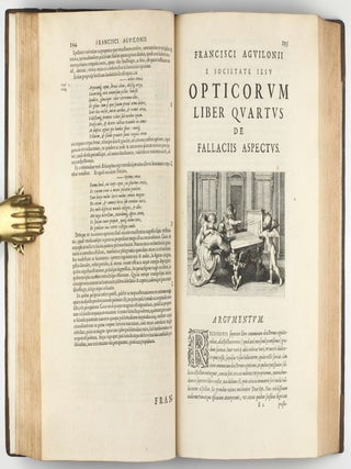 Opticorum libri sex Philosophis iuxta ac Mathematicis utiles. Optica Agvilonii.