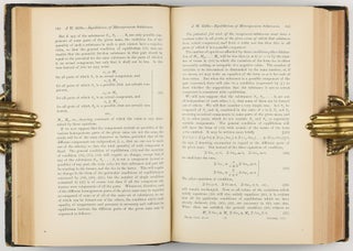 On the Equilibrium of Heterogeneous Substances, pp. 108-248 [With:] On the Equilibrium of Heterogeneous Substances (concluded), pp. 343-524, in: Transactions of the Connecticut Academy of Arts and Sciences, vol. III.