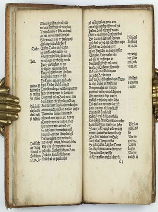 Die Wittenbergisch Nachtigall, Die man yetz höret vberall. Ich sage eüch wo diese schweygen so werden die stain schreyen Luce / Disputation zwischen einem Chorherren und Schuchmacher darin das wort gottes unnd ein recht Christlich wesen verfochten würt / Eyn Gesprech von den Scheynwercken der Gaystlichen, und iren gelübdten, damit sy zuverlesterung des bluts Christi vermaynen selig zuwerden / Eyn Gesprech eynes Evangelischen Christen mit einem Lutherischen, darin der Ergerlich wandel etlicher, die sich Lutherisch nennen, angezeigt und brüderlich gestrafft wird / Ein Dialogus, des inhalt, ein argument der Roemischen, wider das Christlich heüflein, den Geytz, auch ander offenlich laster etc. betreffend.