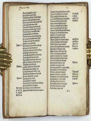 Die Wittenbergisch Nachtigall, Die man yetz höret vberall. Ich sage eüch wo diese schweygen so werden die stain schreyen Luce / Disputation zwischen einem Chorherren und Schuchmacher darin das wort gottes unnd ein recht Christlich wesen verfochten würt / Eyn Gesprech von den Scheynwercken der Gaystlichen, und iren gelübdten, damit sy zuverlesterung des bluts Christi vermaynen selig zuwerden / Eyn Gesprech eynes Evangelischen Christen mit einem Lutherischen, darin der Ergerlich wandel etlicher, die sich Lutherisch nennen, angezeigt und brüderlich gestrafft wird / Ein Dialogus, des inhalt, ein argument der Roemischen, wider das Christlich heüflein, den Geytz, auch ander offenlich laster etc. betreffend.
