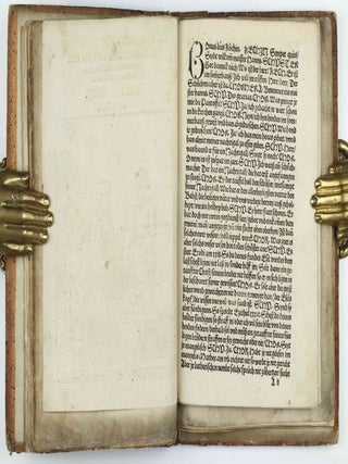 Die Wittenbergisch Nachtigall, Die man yetz höret vberall. Ich sage eüch wo diese schweygen so werden die stain schreyen Luce / Disputation zwischen einem Chorherren und Schuchmacher darin das wort gottes unnd ein recht Christlich wesen verfochten würt / Eyn Gesprech von den Scheynwercken der Gaystlichen, und iren gelübdten, damit sy zuverlesterung des bluts Christi vermaynen selig zuwerden / Eyn Gesprech eynes Evangelischen Christen mit einem Lutherischen, darin der Ergerlich wandel etlicher, die sich Lutherisch nennen, angezeigt und brüderlich gestrafft wird / Ein Dialogus, des inhalt, ein argument der Roemischen, wider das Christlich heüflein, den Geytz, auch ander offenlich laster etc. betreffend.
