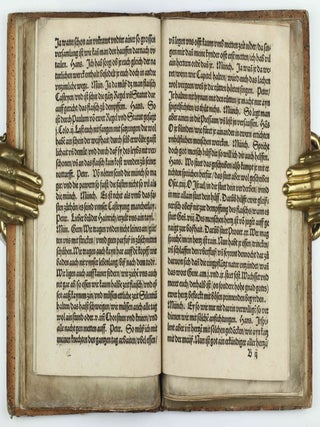 Die Wittenbergisch Nachtigall, Die man yetz höret vberall. Ich sage eüch wo diese schweygen so werden die stain schreyen Luce / Disputation zwischen einem Chorherren und Schuchmacher darin das wort gottes unnd ein recht Christlich wesen verfochten würt / Eyn Gesprech von den Scheynwercken der Gaystlichen, und iren gelübdten, damit sy zuverlesterung des bluts Christi vermaynen selig zuwerden / Eyn Gesprech eynes Evangelischen Christen mit einem Lutherischen, darin der Ergerlich wandel etlicher, die sich Lutherisch nennen, angezeigt und brüderlich gestrafft wird / Ein Dialogus, des inhalt, ein argument der Roemischen, wider das Christlich heüflein, den Geytz, auch ander offenlich laster etc. betreffend.