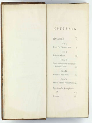 The State of the Prisons in England and Wales, with Preliminary Observations, and an Account of Some Foreign Prisons / Appendix . . . containing a Farther Account of Foreign Prisons and Hospitals, with Additions.