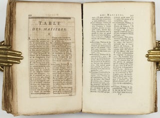 Traité élémentaire de chimie, présenté dans un ordre nouveau et d'après les découvertes modernes; avec figures... Two parts in two volumes.