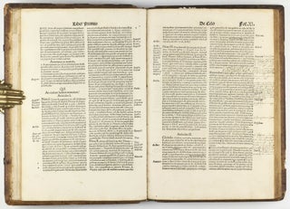 Libri de coelo IIII, de generatione II, meteorum IIII. Argiropilo, Nypho, Boetio interprete. Adiectis Eckij commentariis.