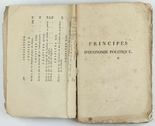 Principes d'Économie Politique.