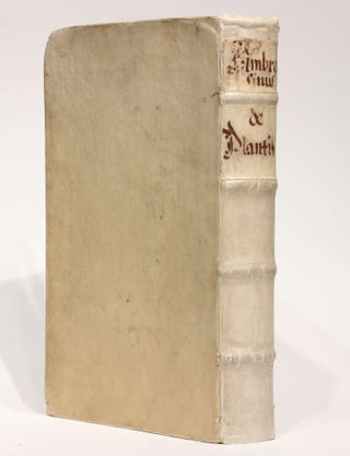 Phytologiae; hoc est De Plantis partis primae tomus primus. (all published).
