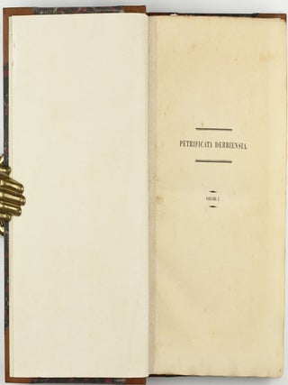 Petrificata Derbiensia; or, Figures and Descriptions of Petrifactions Collected in Derbyshire. Volume I (all published).