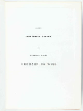 Reise in das Innere Nord-America in den Jahren 1832 bis 1834.