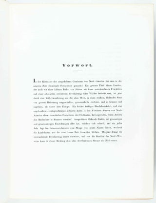 Reise in das Innere Nord-America in den Jahren 1832 bis 1834.