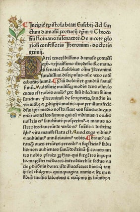 Vita et transitus Sancti Hieronymi.