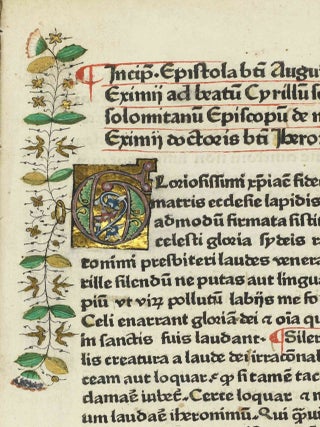 Vita et transitus Sancti Hieronymi.