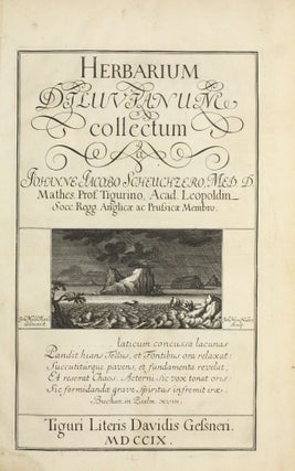 Item #003718 Herbarium diluvianum collectum. Johann Jakob SCHEUCHZER