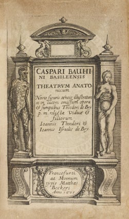 Item #003722 Theatrum Anatomicum Novis figuris aeneis illustratum et in lucem emissum opera et...