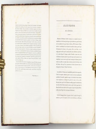 Monographie des dermatoses ou precis theorique et pratique des maladies de la peau. Seconde édition, revue, corrigée et augmentée de planches coloriées représentant environ trente espèces ou variétés de maladies.