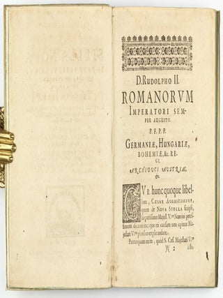 De stella nova in pede serpentarii / De stella tertii honoris in cygno, quae us que ad annum M.DC. fuit incognita / Jesu Christi servatoris nostri vero anno natalitio.