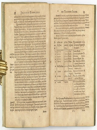 De stella nova in pede serpentarii / De stella tertii honoris in cygno, quae us que ad annum M.DC. fuit incognita / Jesu Christi servatoris nostri vero anno natalitio.