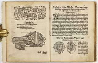 Feld und Stattbuch bewerter Wundtartznei. New widerumb ersehen zusampt dem Antidotari, Fürsorg und Vorrath der Chirurgei.