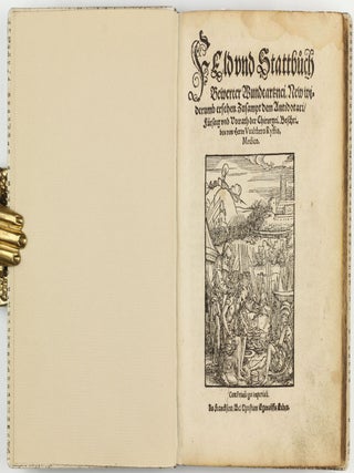 Feld und Stattbuch bewerter Wundtartznei. New widerumb ersehen zusampt dem Antidotari, Fürsorg und Vorrath der Chirurgei.