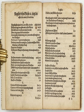 Feld und Stattbuch bewerter Wundtartznei. New widerumb ersehen zusampt dem Antidotari, Fürsorg und Vorrath der Chirurgei.