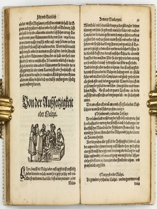 Feld und Stattbuch bewerter Wundtartznei. New widerumb ersehen zusampt dem Antidotari, Fürsorg und Vorrath der Chirurgei.