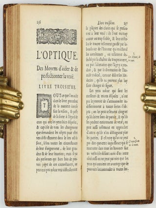 L'optique divisée en trois livres ou l'on démontre d'une d'une maniere aisée tout ce qui regarde 1, la Propagation & les proprietez de la Lumiere. 2, La vision. 3, La figure & la disposition des verres qui servent à la perfectionner.