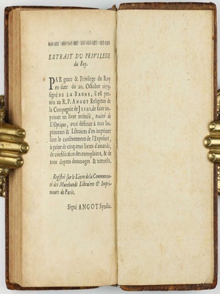 L'optique divisée en trois livres ou l'on démontre d'une d'une maniere aisée tout ce qui regarde 1, la Propagation & les proprietez de la Lumiere. 2, La vision. 3, La figure & la disposition des verres qui servent à la perfectionner.