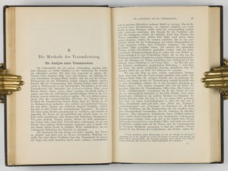 Die Traumdeutung.