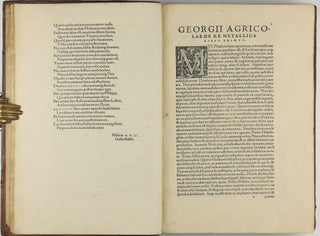 De re metallica libri XII. - De animantibus subterraneis liber.