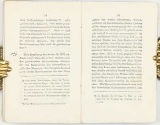 Mineralogische Beobachtungen über einige Basalte am Rhein. Mit vorangeschickten, zerstreuten Bemerkungen über den Basalt der ältern und neuern Schriftsteller.