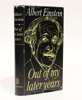 Item #003789 Out Of My Later Years. Albert EINSTEIN