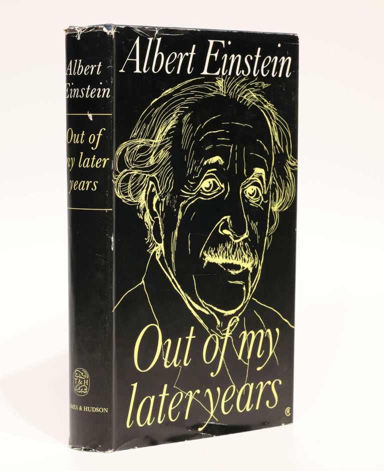 Item #003789 Out Of My Later Years. Albert EINSTEIN.