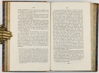 Chemische Analyse durch Spectralbeobachtungen. (Erste-) Zweite Abhandlung. In: Annalen der Physik und Chemie, vol. 110, pp. 161-89, plates V, VI + vol. 113, pp. 337-81, plates III, V, VIII.