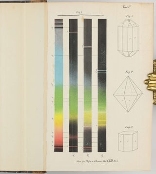 Chemische Analyse durch Spectralbeobachtungen. (Erste-) Zweite Abhandlung. In: Annalen der Physik und Chemie, vol. 110, pp. 161-89, plates V, VI + vol. 113, pp. 337-81, plates III, V, VIII.
